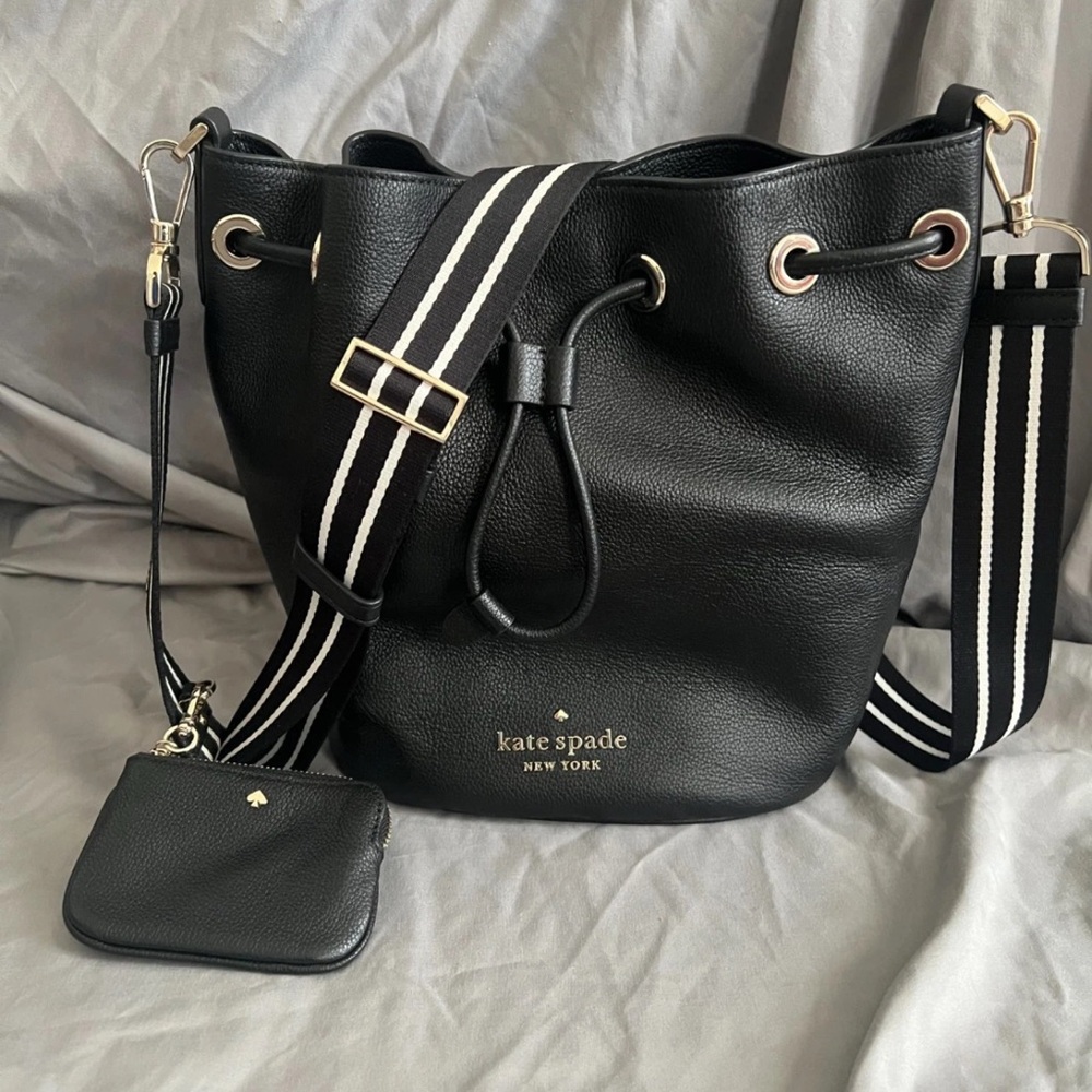 Kate Spade Rosie Bucket Bag Black